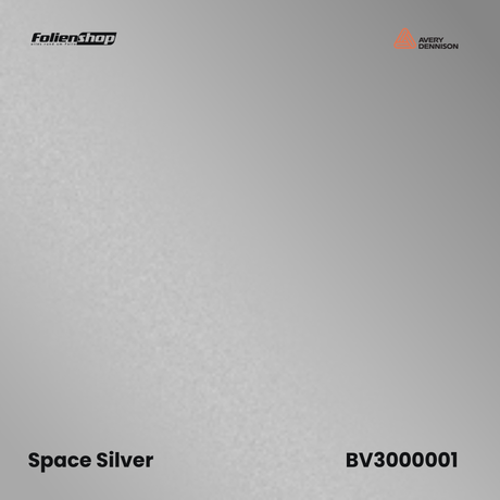 Avery Dennison SWF BV3000001 Space Silver Satin Autofolie