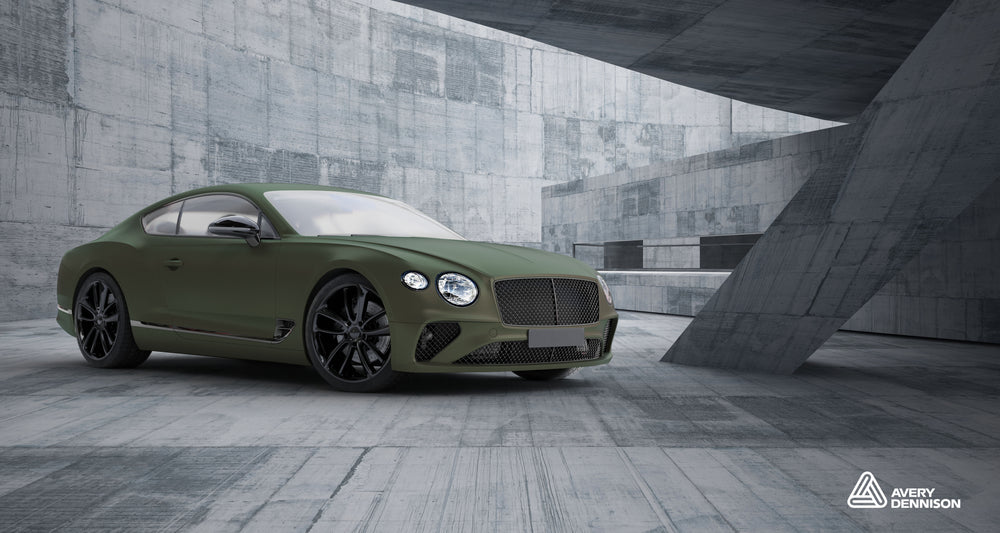 Avery Dennison® Supreme Wrapping™ Film | Matte Metallic Moss Green