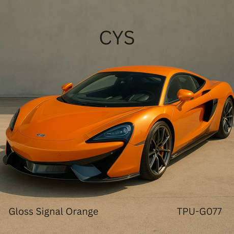 Glossy Mclaren Orange CYS TPU-G077