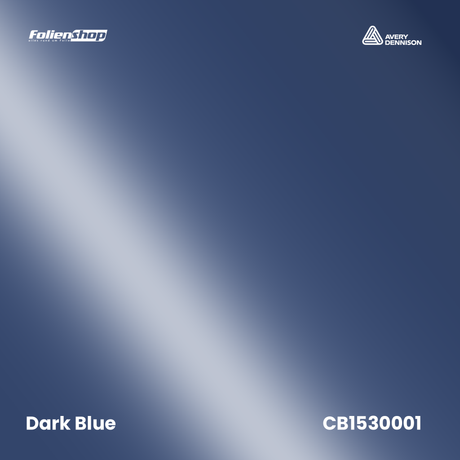 Avery Dennison SWF CB1530001 Dark Blue Glanz Autofolie