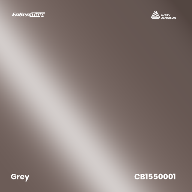Avery Dennison SWF CB1550001 Grey Glanz Autofolie
