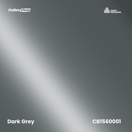 Avery Dennison SWF CB1560001 Dark Grey Glanz Autofolie