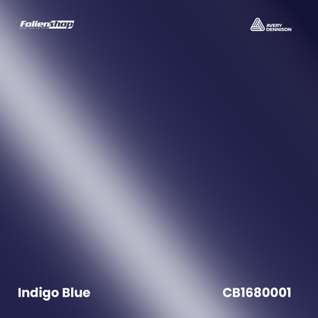Avery Dennison SWF CB1680001 Indigo Blue Glanz Autofolie