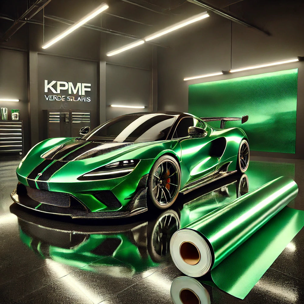 Grün Glanzfolie