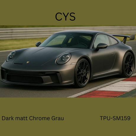 Dark matt Chrome Grey CYS TPU-SM159