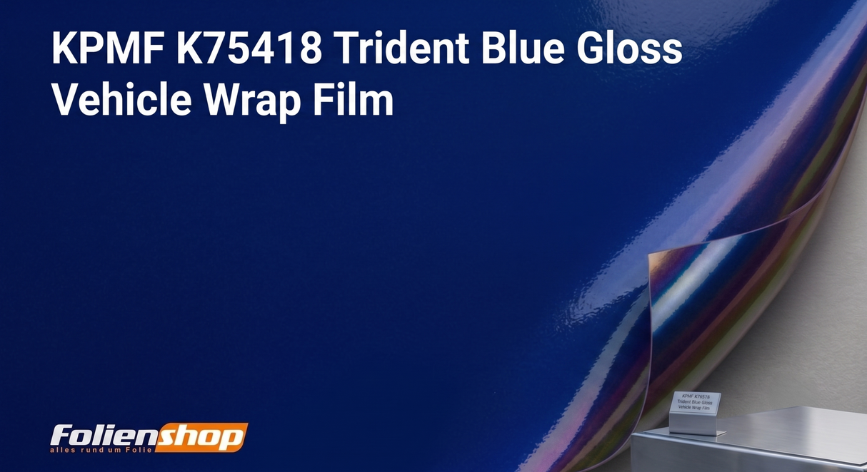 KPMF 75418 Trident Blue Gloss Autofolie