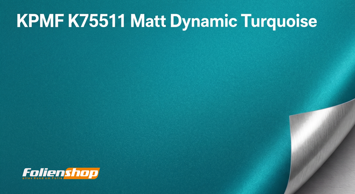KPMF 75511 Matt Dynamic Turquoise Autofolie