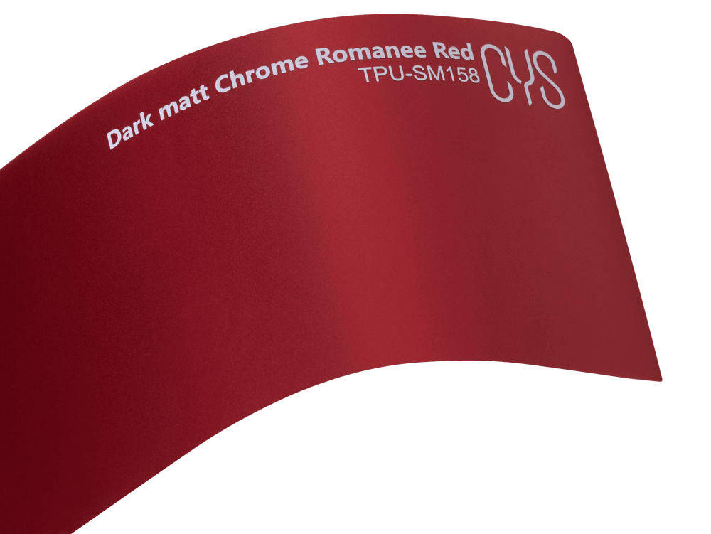 Dark matt Chrome Romanee Red TPU-SM158