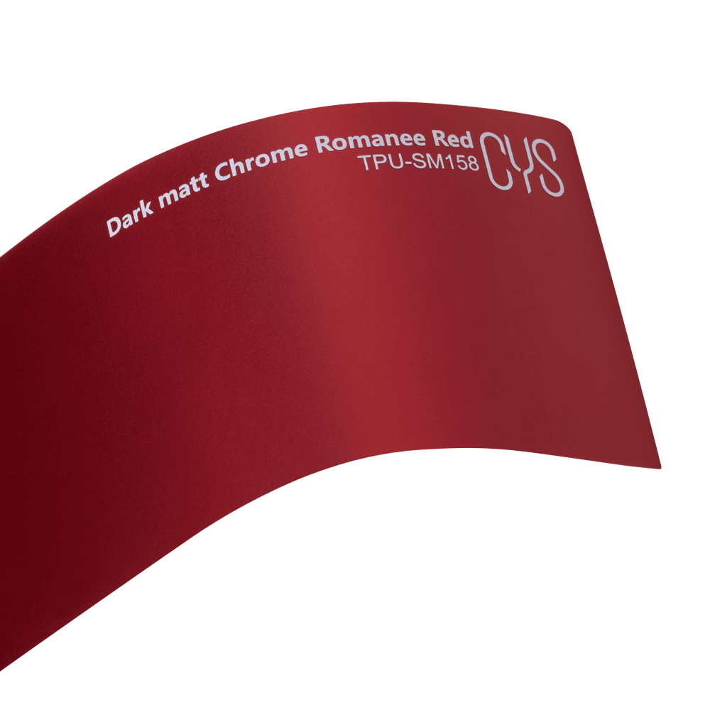 Dark matt Chrome Romanee Red TPU-SM158