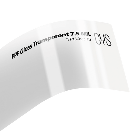 PPF Gloss Transparent 7.5 MIL CYS TPU-XY75