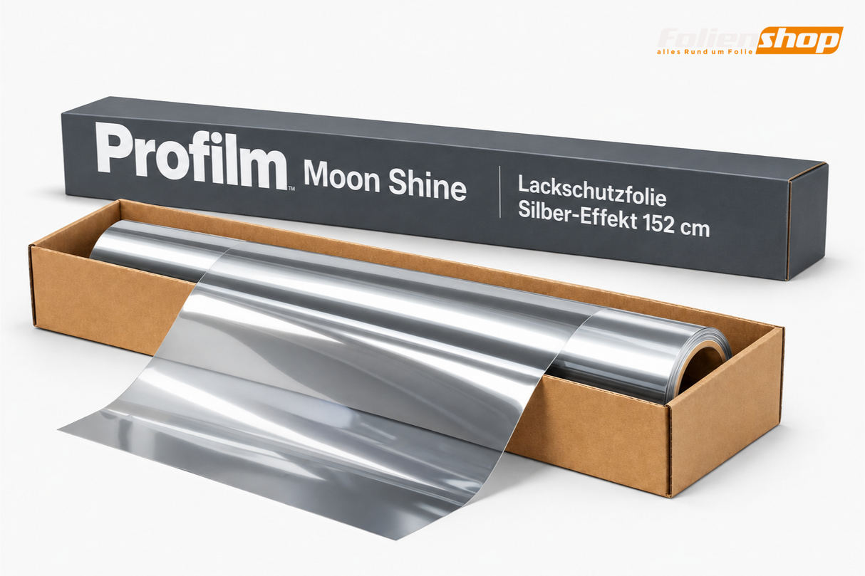 Profilm Moon Shine Lackschutzfolie mit Silber-Effekt