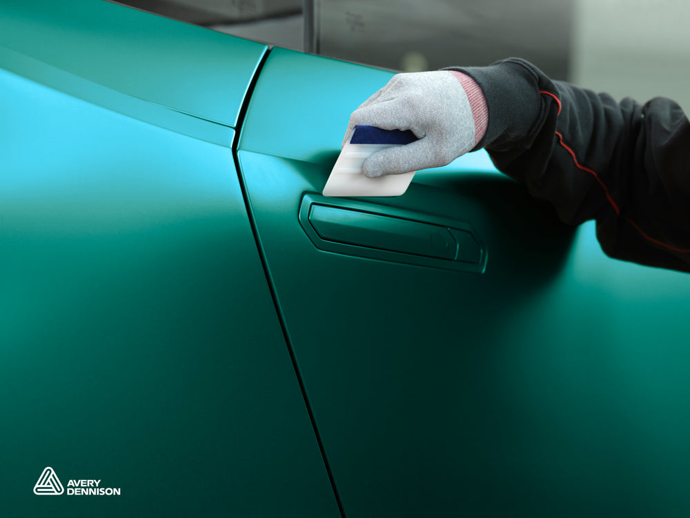Avery Dennison® Supreme Wrapping™ Film | Satin Metallic Cool Teal