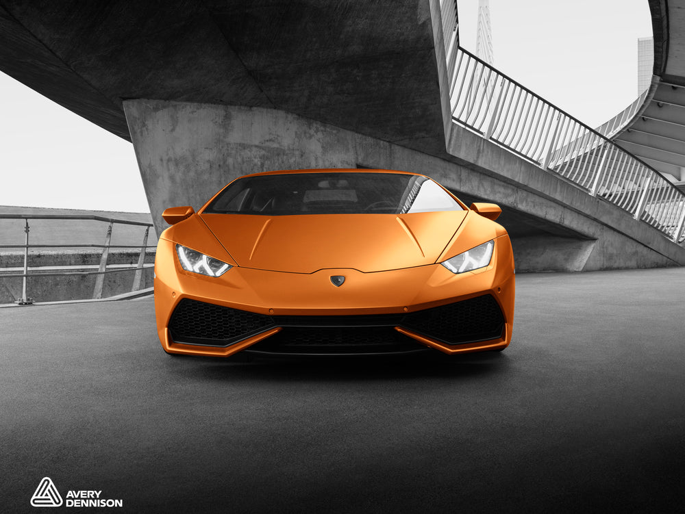 Avery Dennison® Supreme Wrapping™ Film | Satin Metallic Stunning Orange