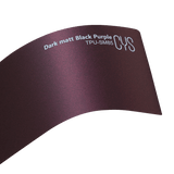 Dark matt black Purple TPU-SM85