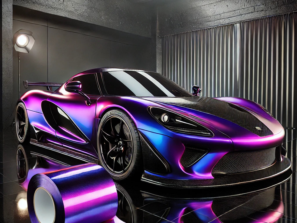 auf KPMF K75459 - Hypnotic Black Violet Gloss
