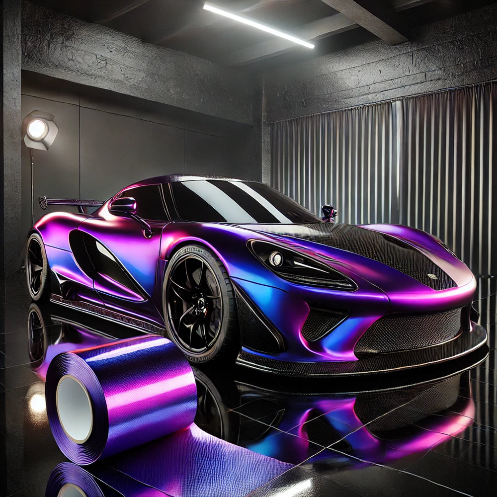 auf KPMF K75459 - Hypnotic Black Violet Gloss
