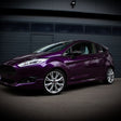 Hexis Skintac HX20352B Holunderbeeren Violett