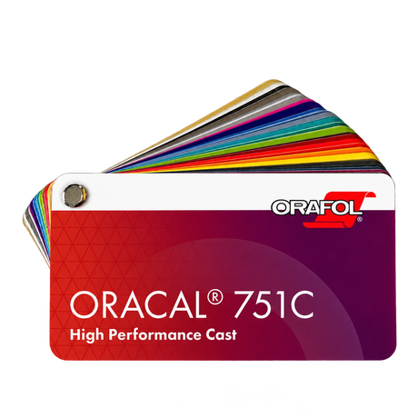 ORACAL 751C Farbfächer High Performance Cast