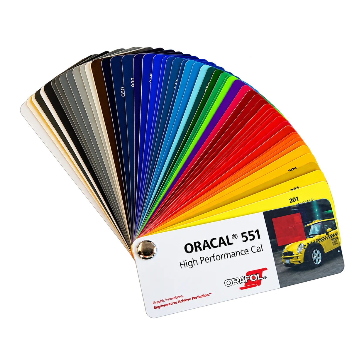 ORACAL 551 Farbfächer High Performance Cal