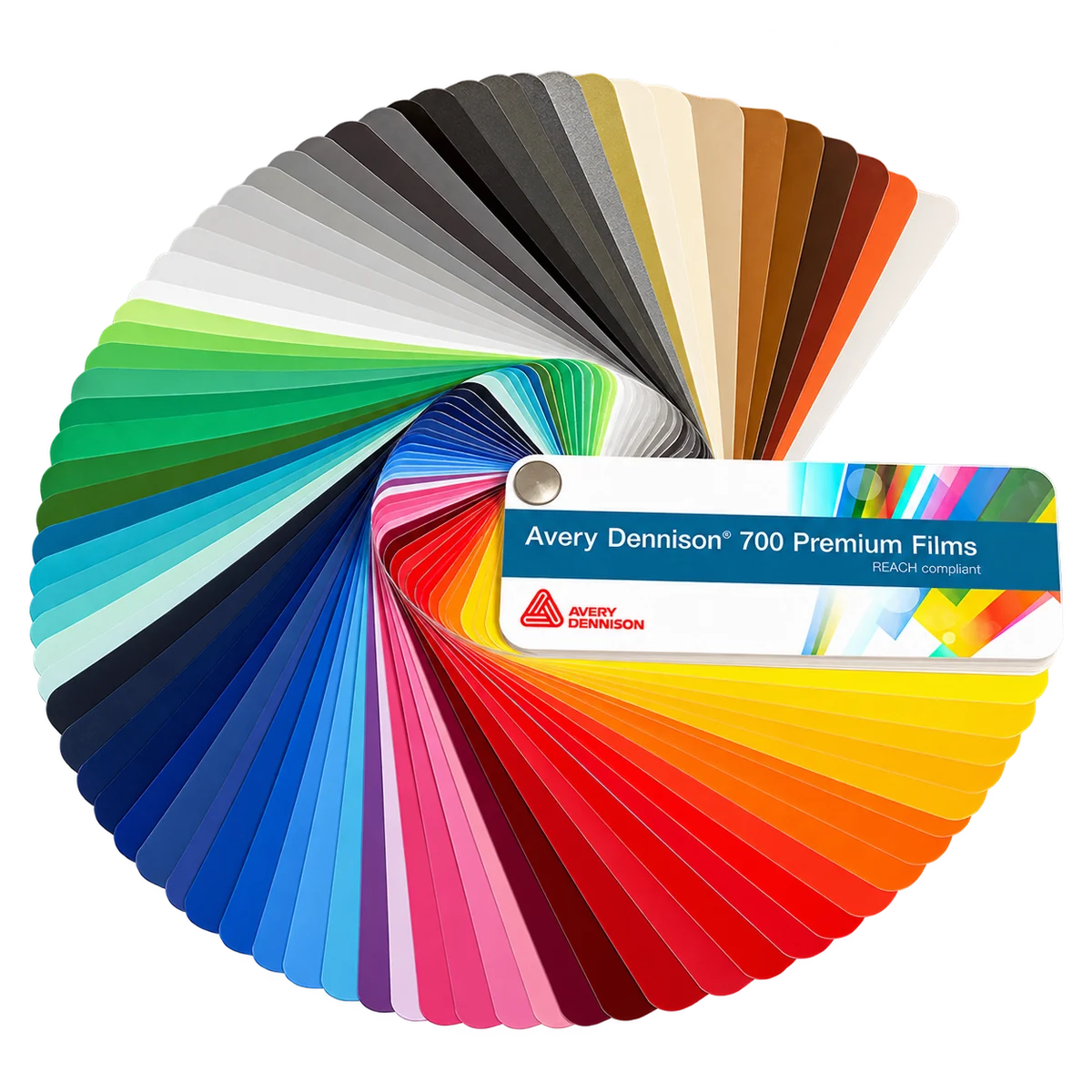 Avery Dennison 700 Premium Films Farbfächer